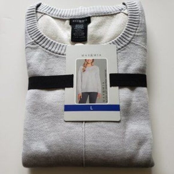 NWT - Max & Mia Ladies' Seamfront Pullover Sweater - Size L - Picture 4 of 4